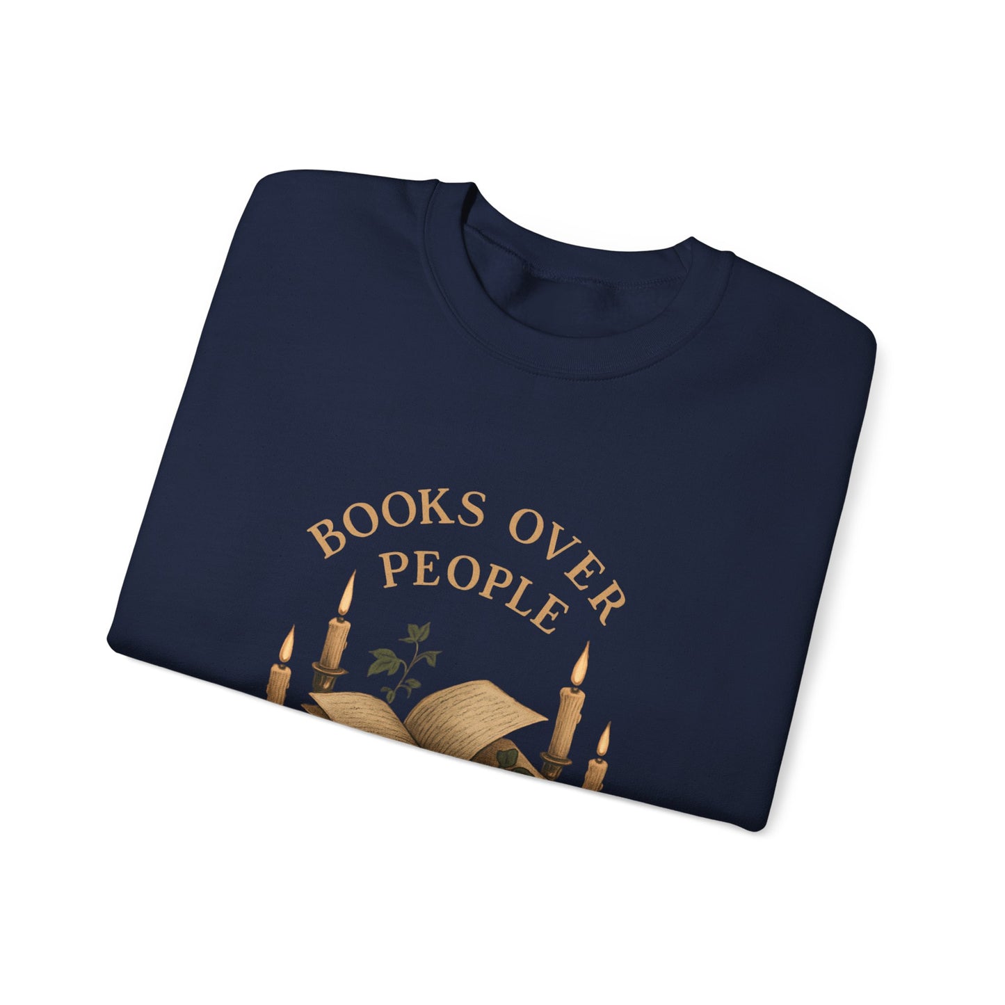 Books Over People Crewneck Sweatshirt
