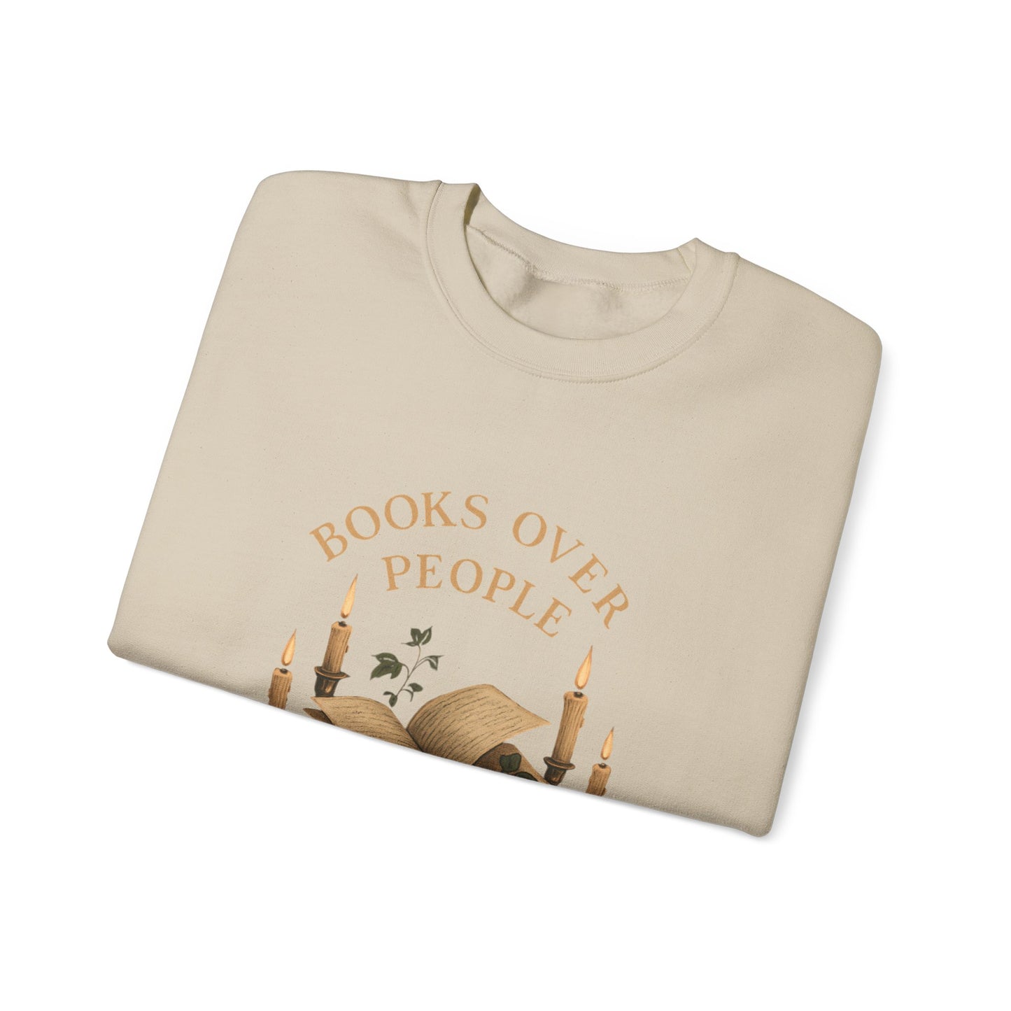 Books Over People Crewneck Sweatshirt