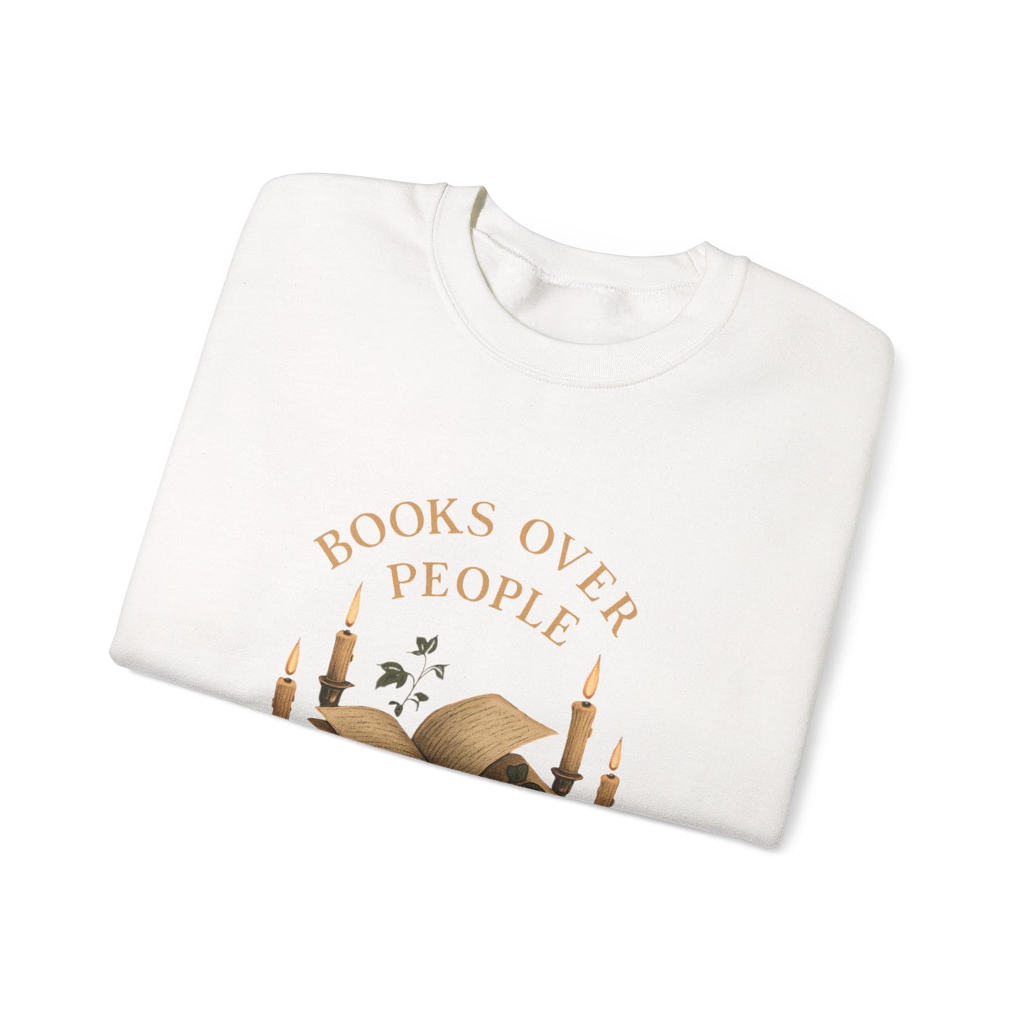 Books Over People Crewneck Sweatshirt