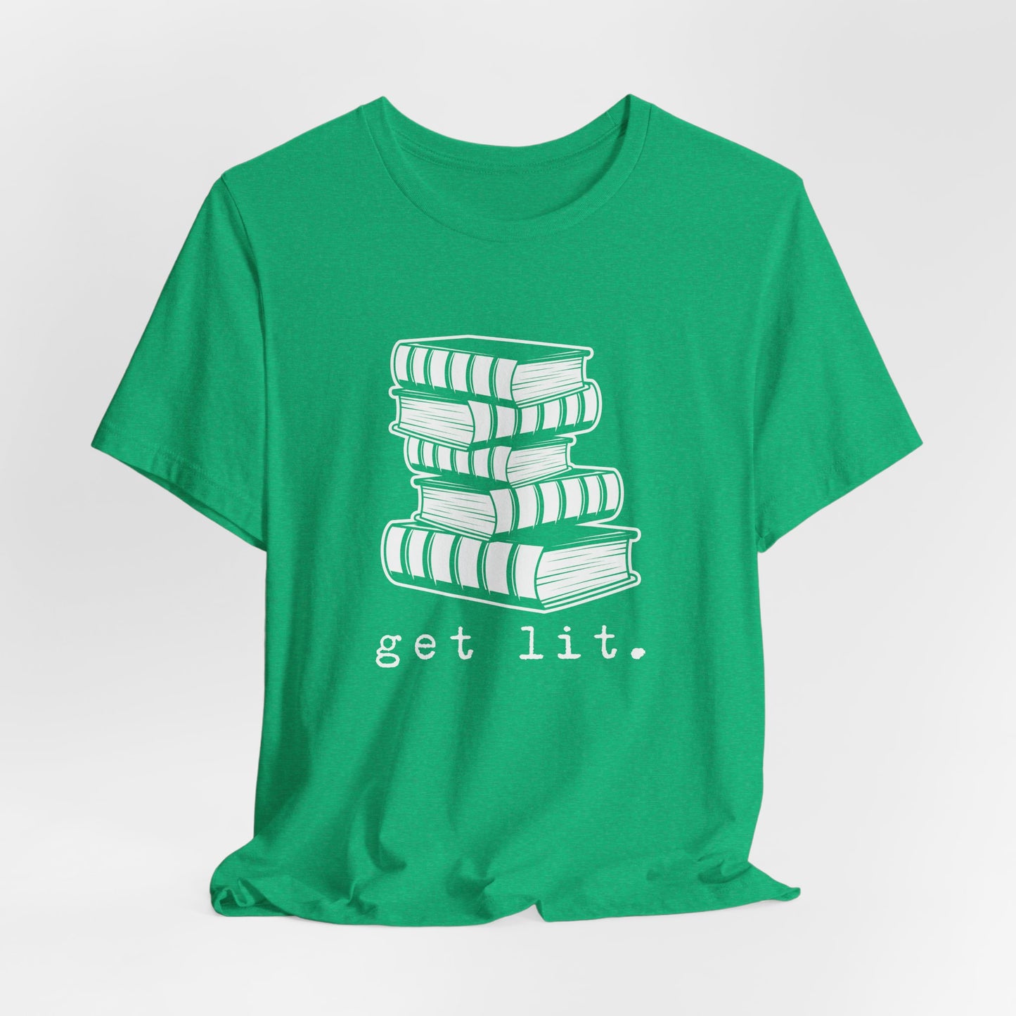 Get Lit Book Stack Tee