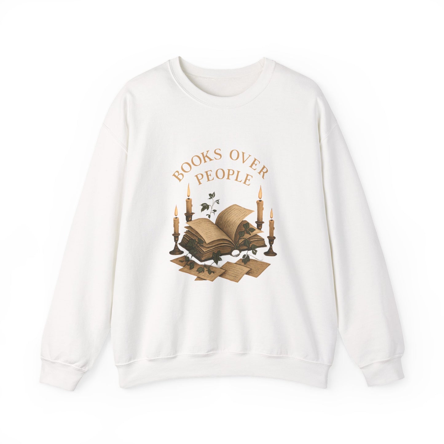 Books Over People Crewneck Sweatshirt