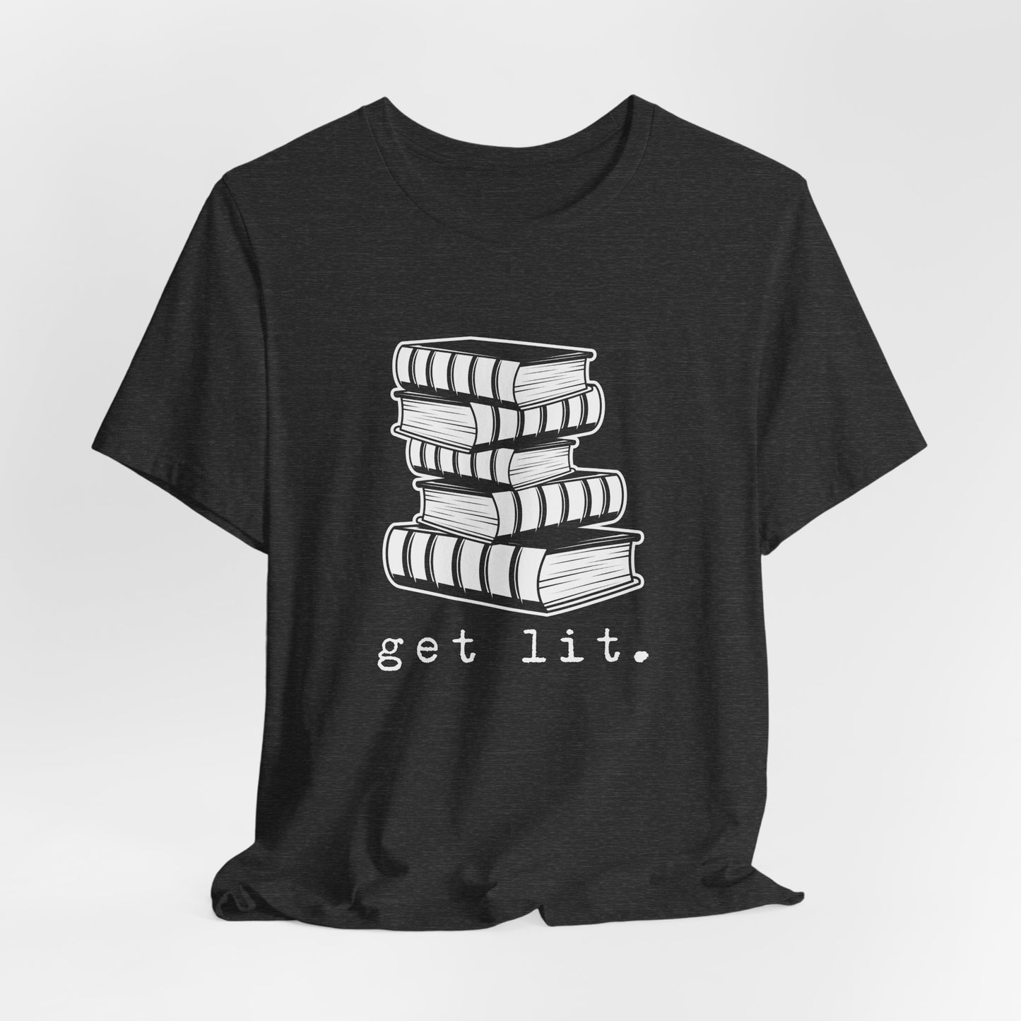 Get Lit Book Stack Tee