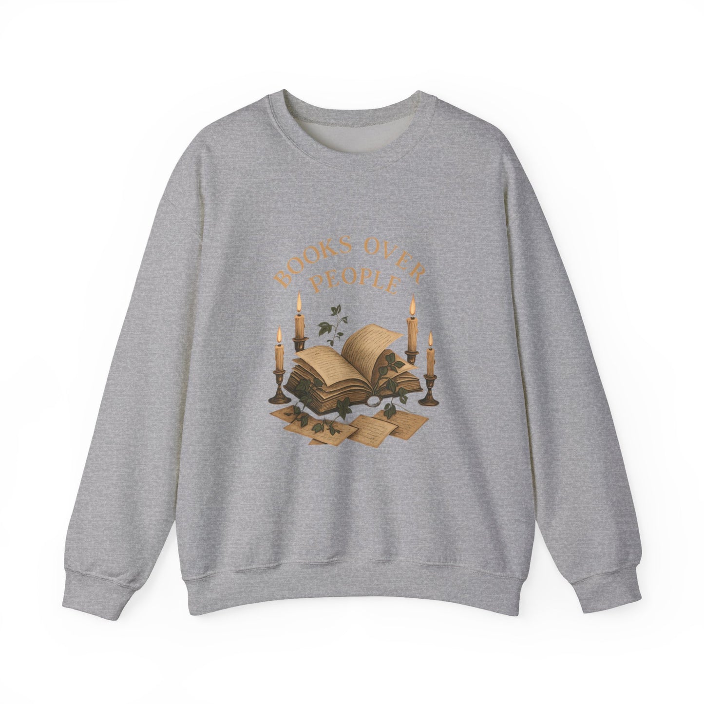 Books Over People Crewneck Sweatshirt