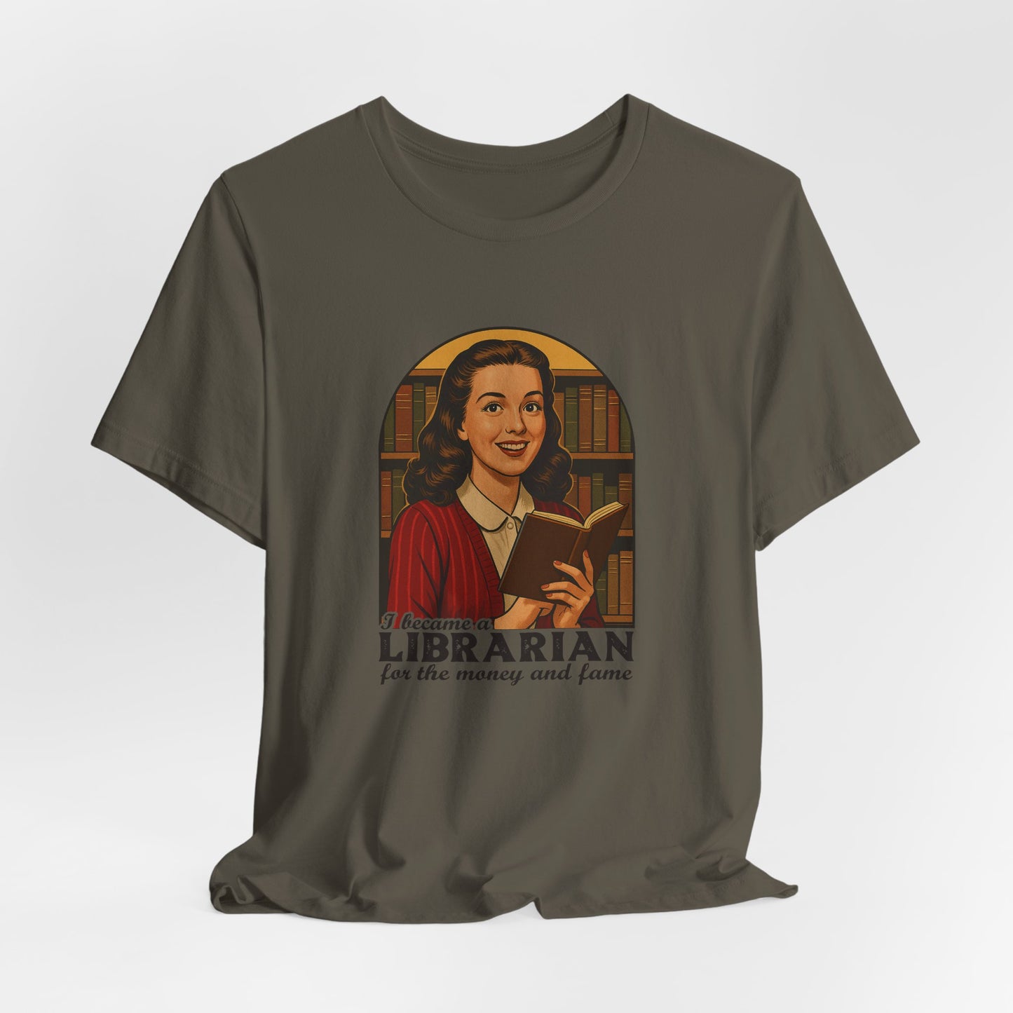 Librarian for the Money and Fame Tee
