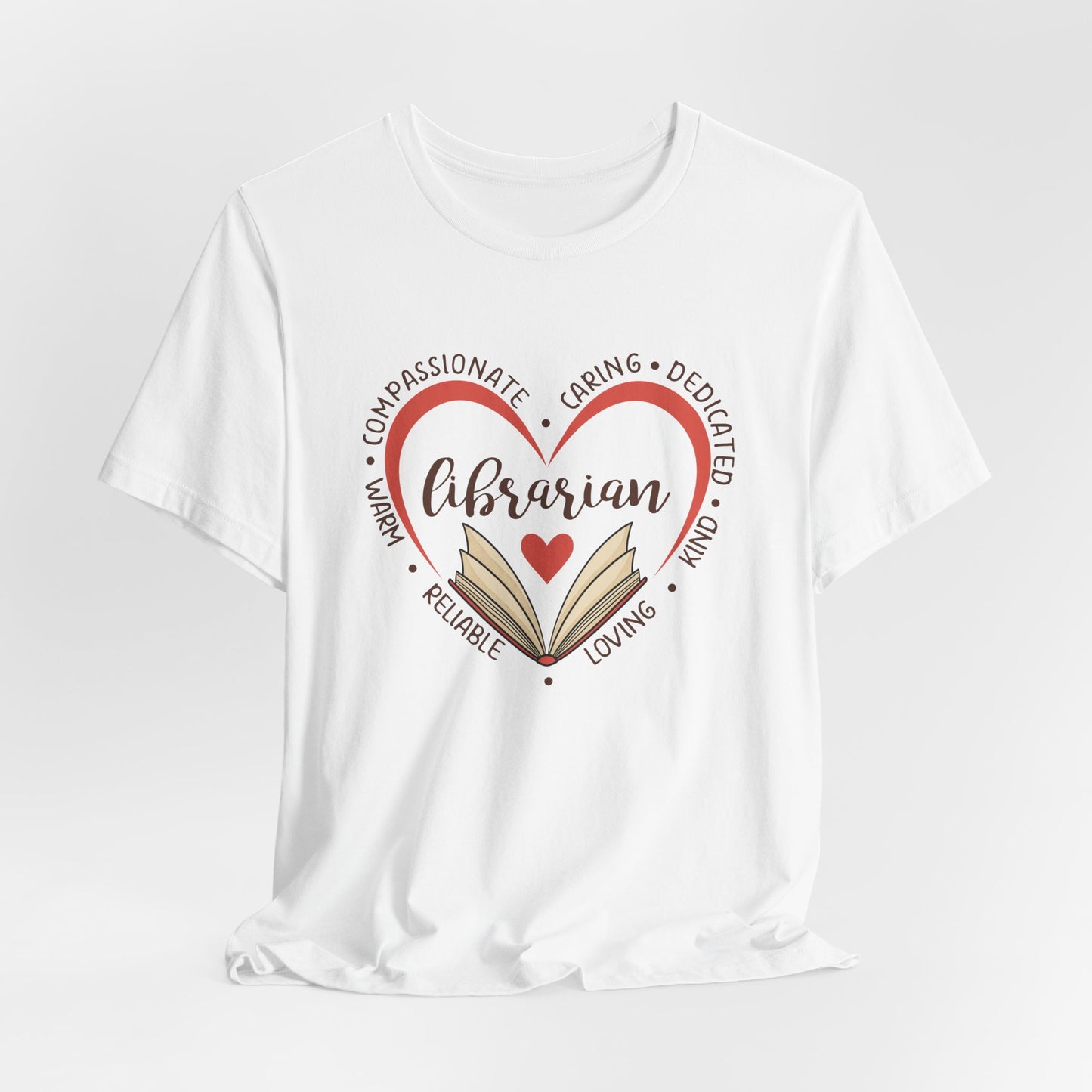 Librarian Heart T-Shirt