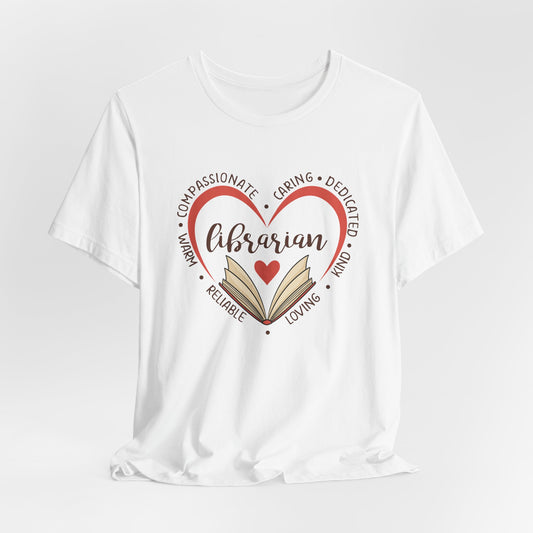 Librarian Heart T-Shirt