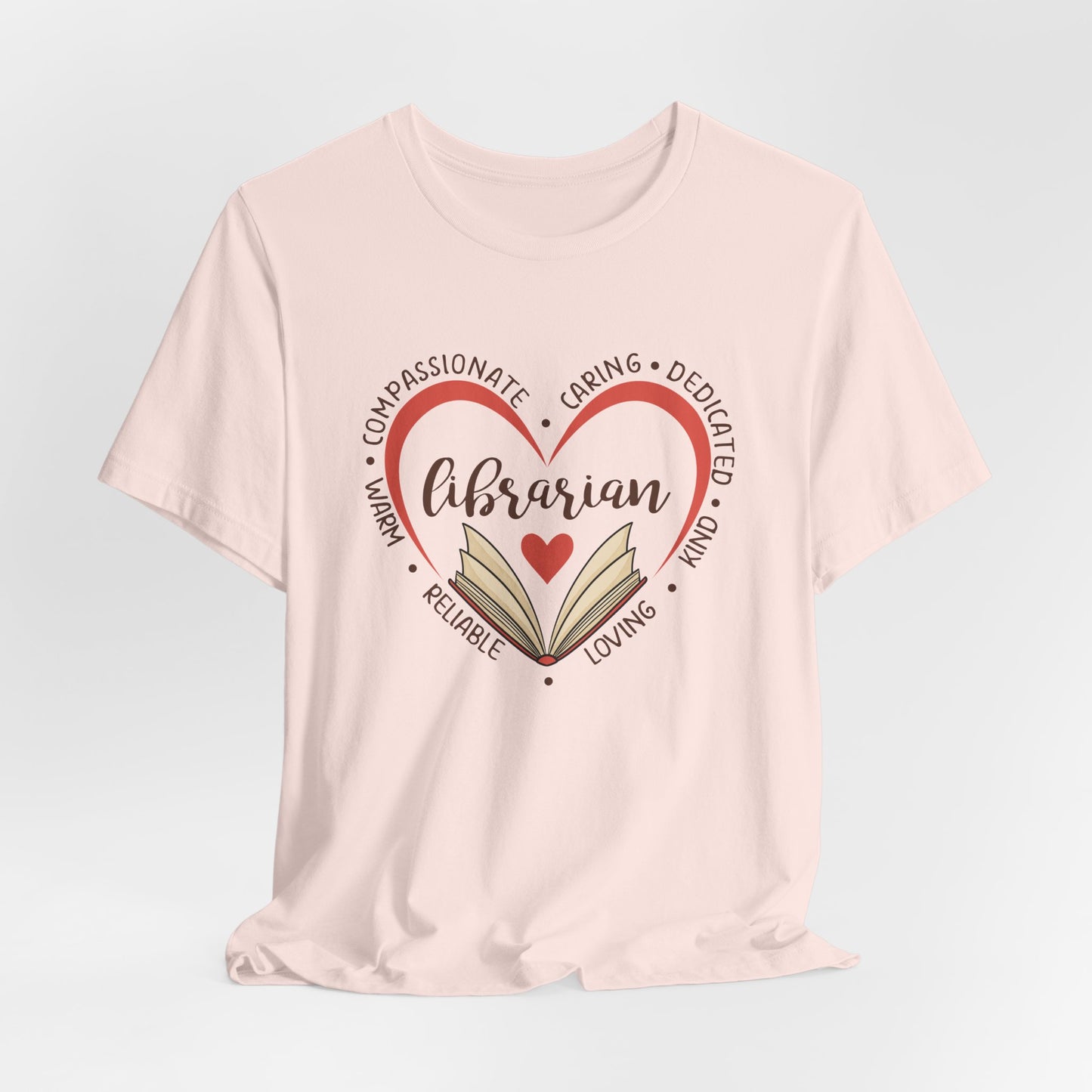 Librarian Heart T-Shirt