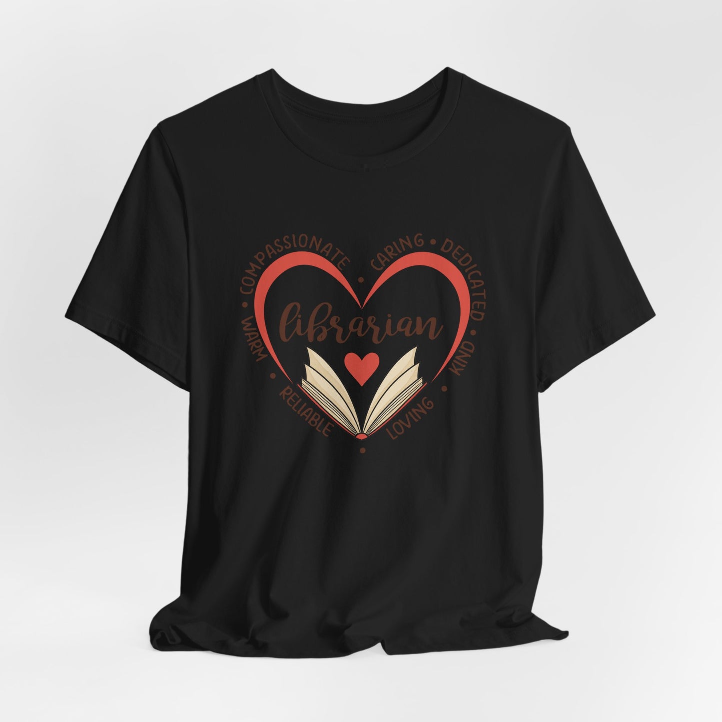 Librarian Heart T-Shirt