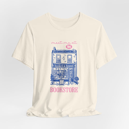 Meet Me at the Bookstore Vintage Bookshop T-Shirt
