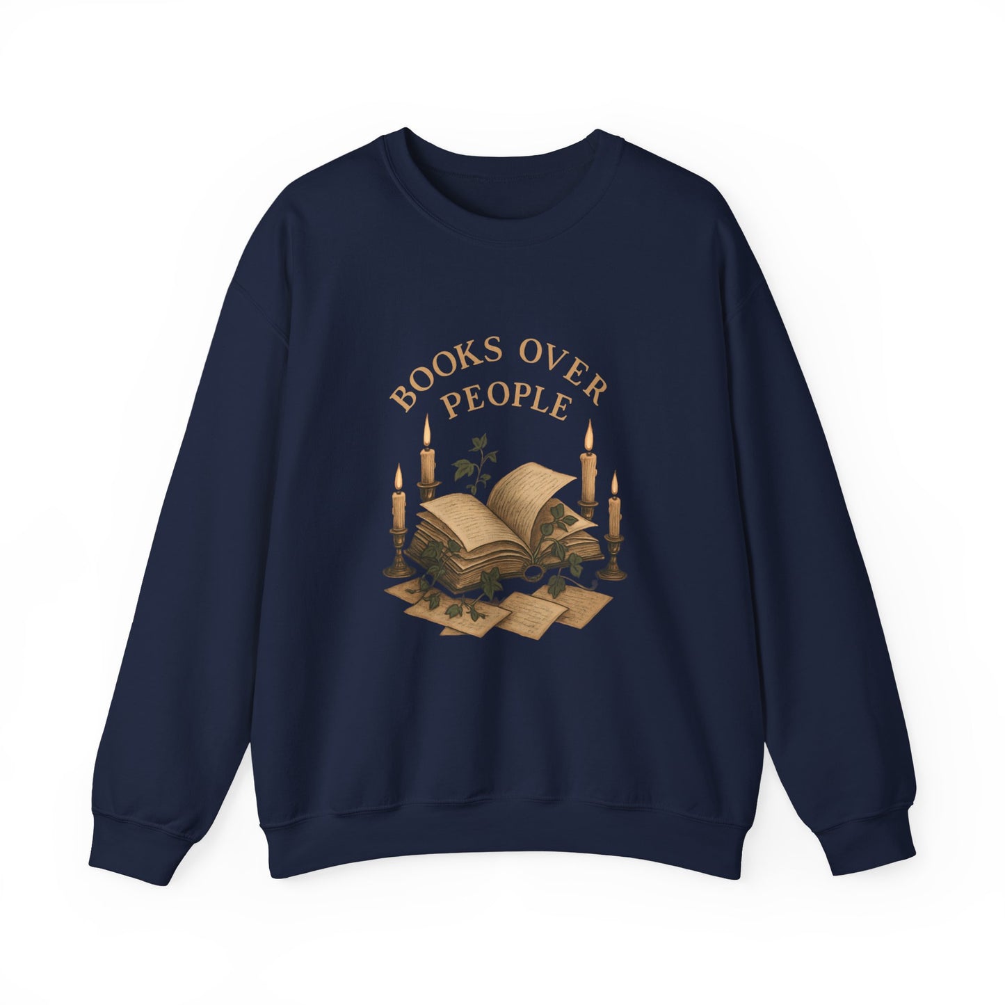 Books Over People Crewneck Sweatshirt