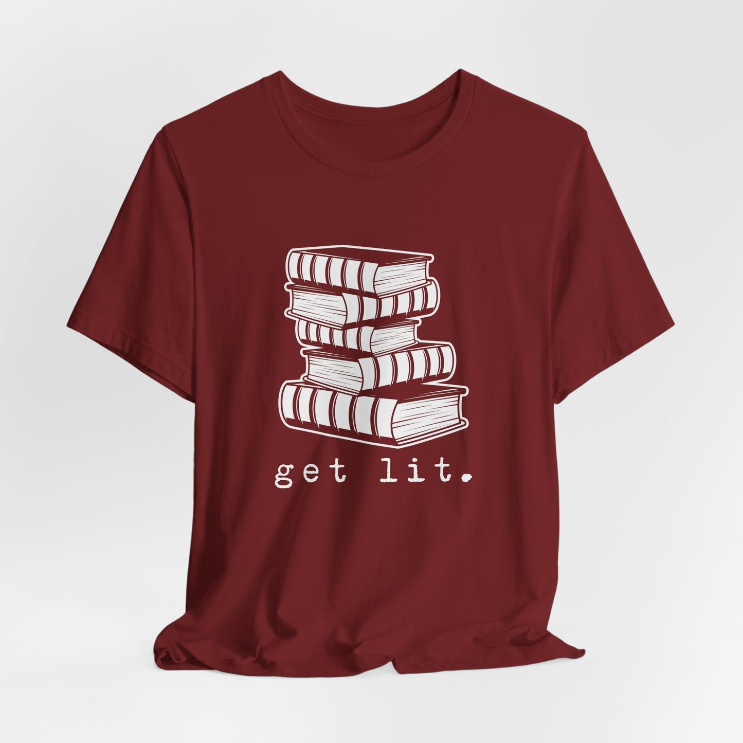 Get Lit Book Stack Tee
