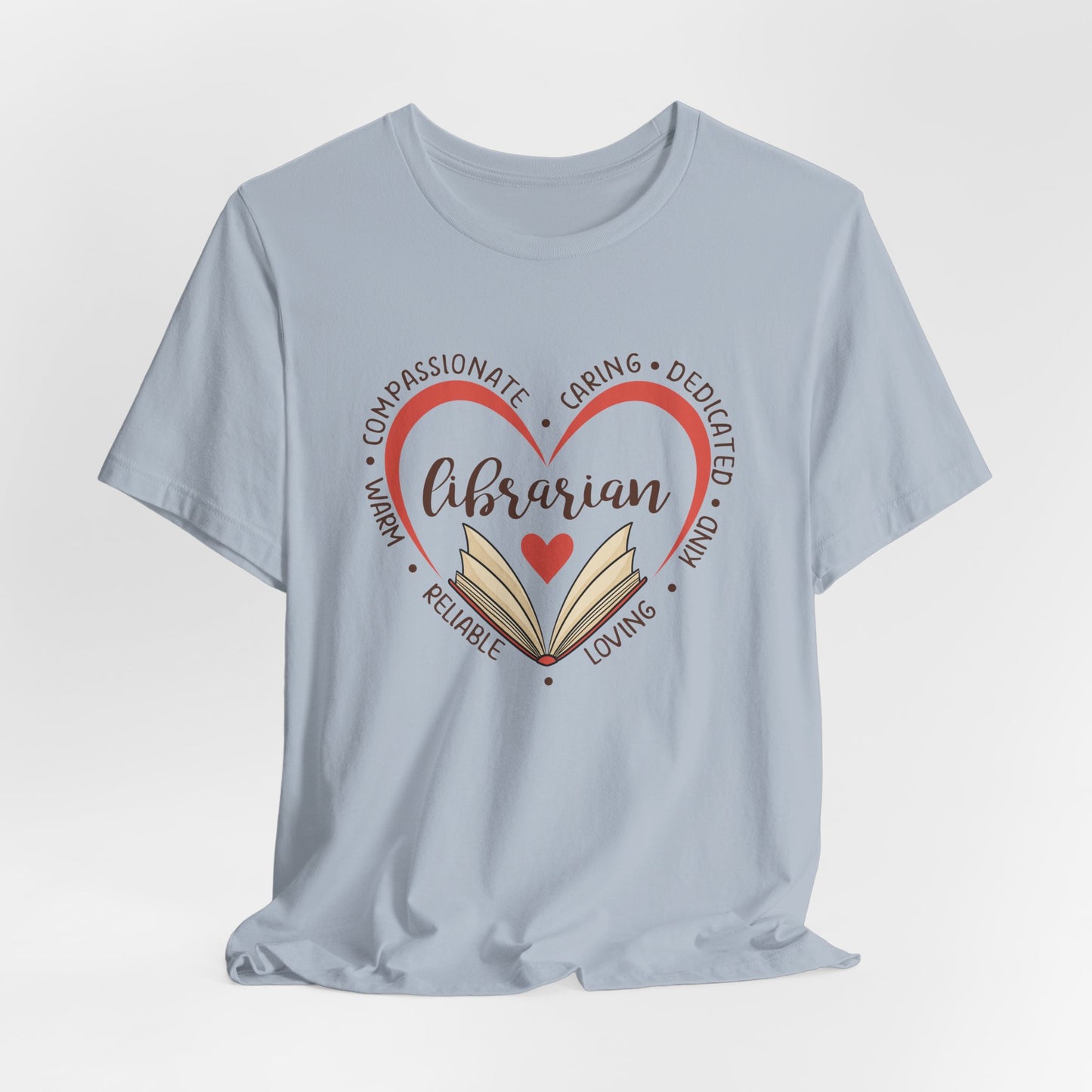 Librarian Heart T-Shirt