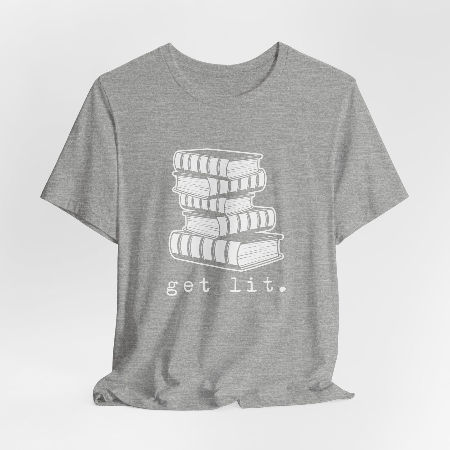 Get Lit Book Stack Tee