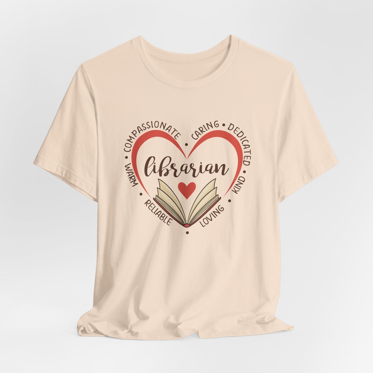 Librarian Heart T-Shirt