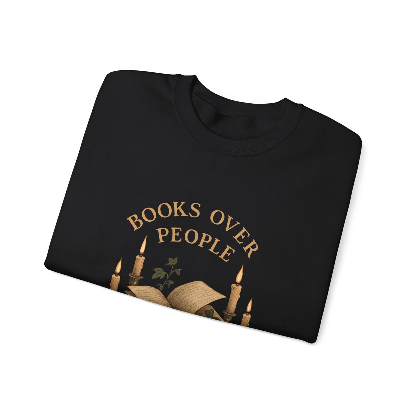 Books Over People Crewneck Sweatshirt