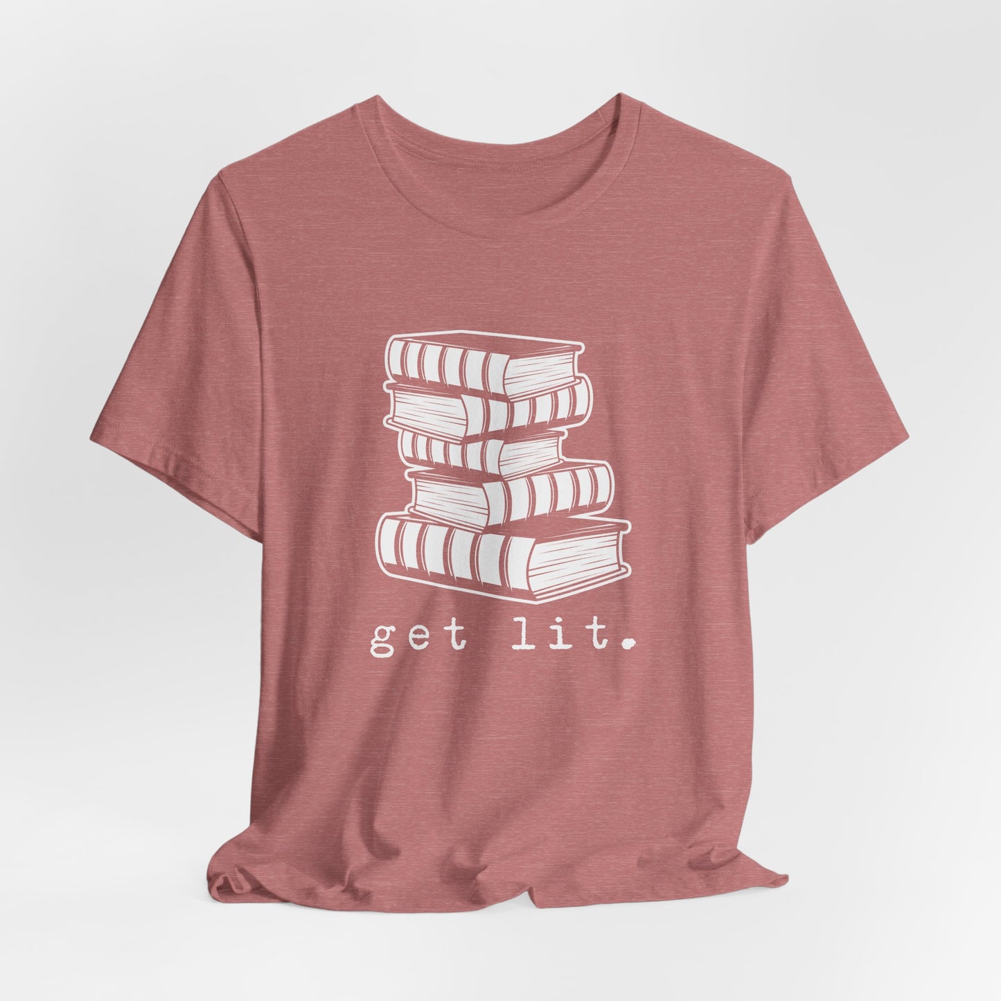 Get Lit Book Stack Tee
