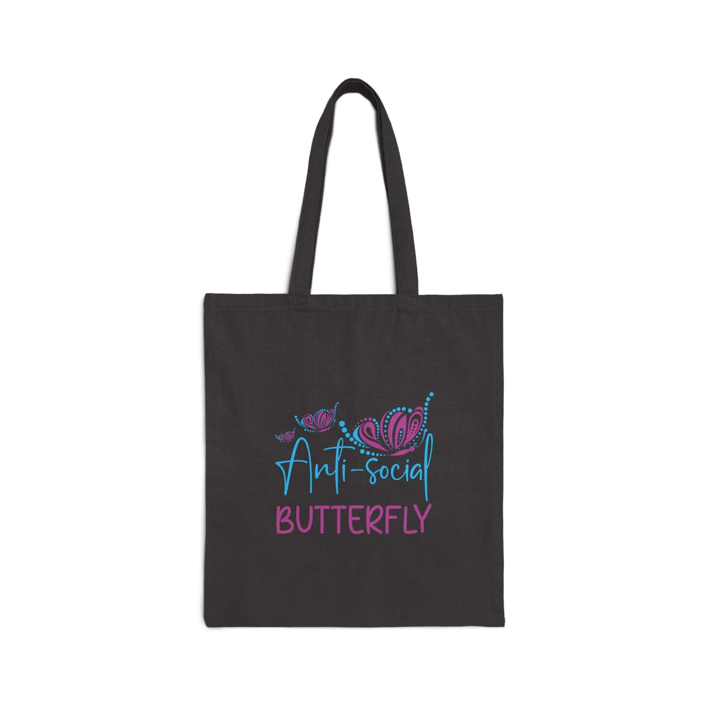 Anti-Social Butterfly" Cute Butterfly Tote