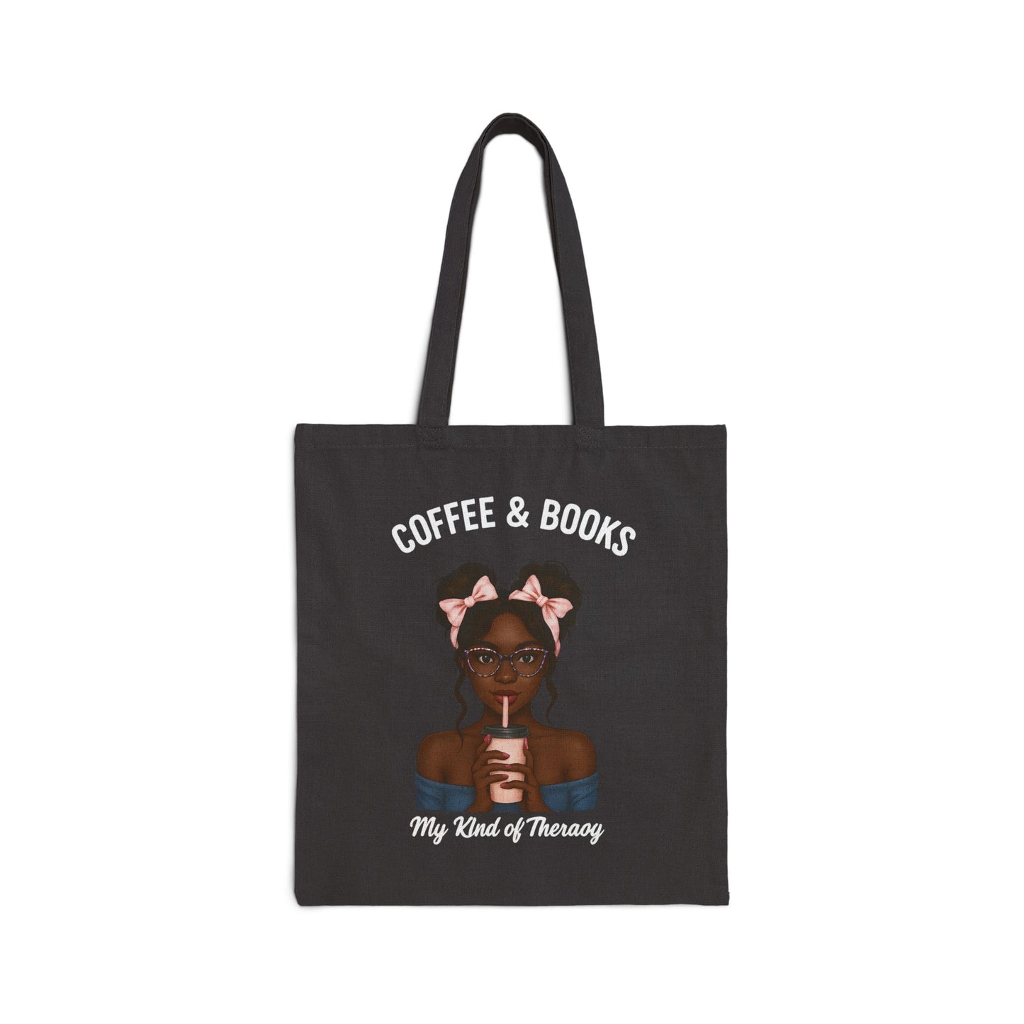 Coffee & Books: My Kind of Therapy Tote