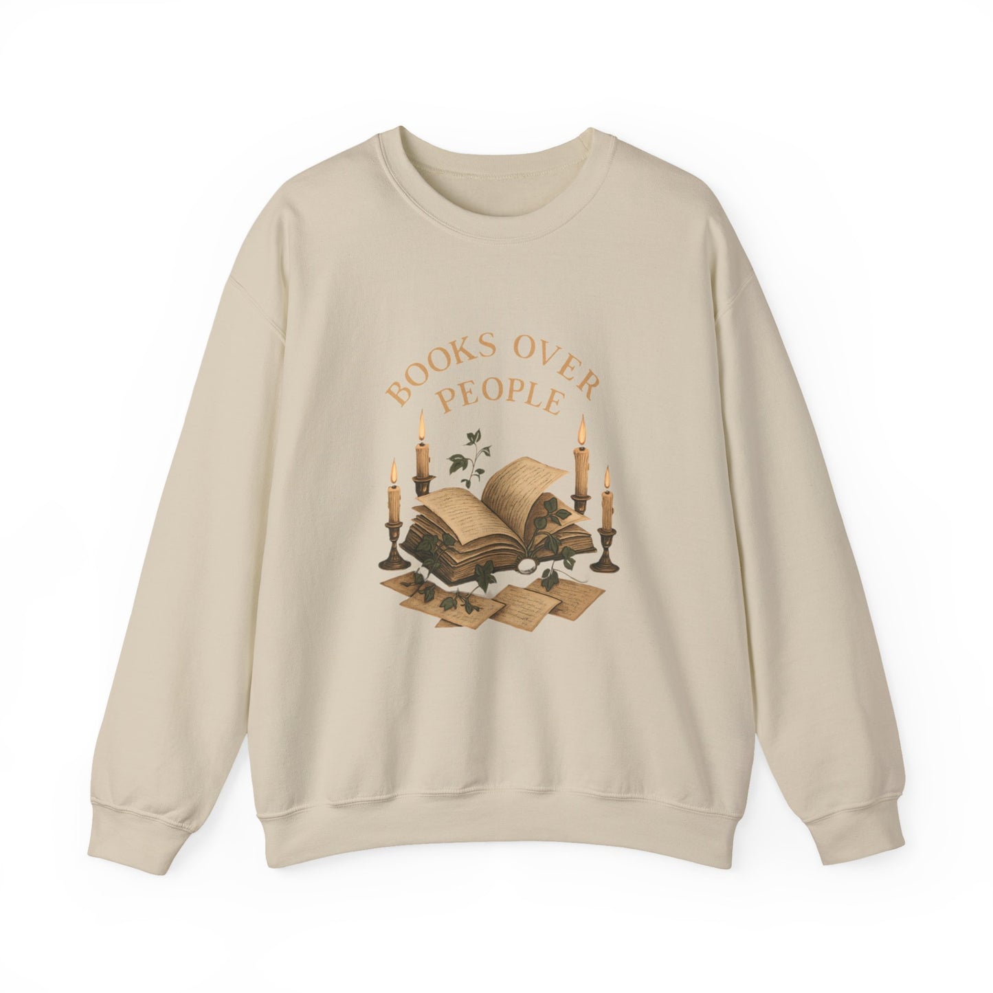 Books Over People Crewneck Sweatshirt