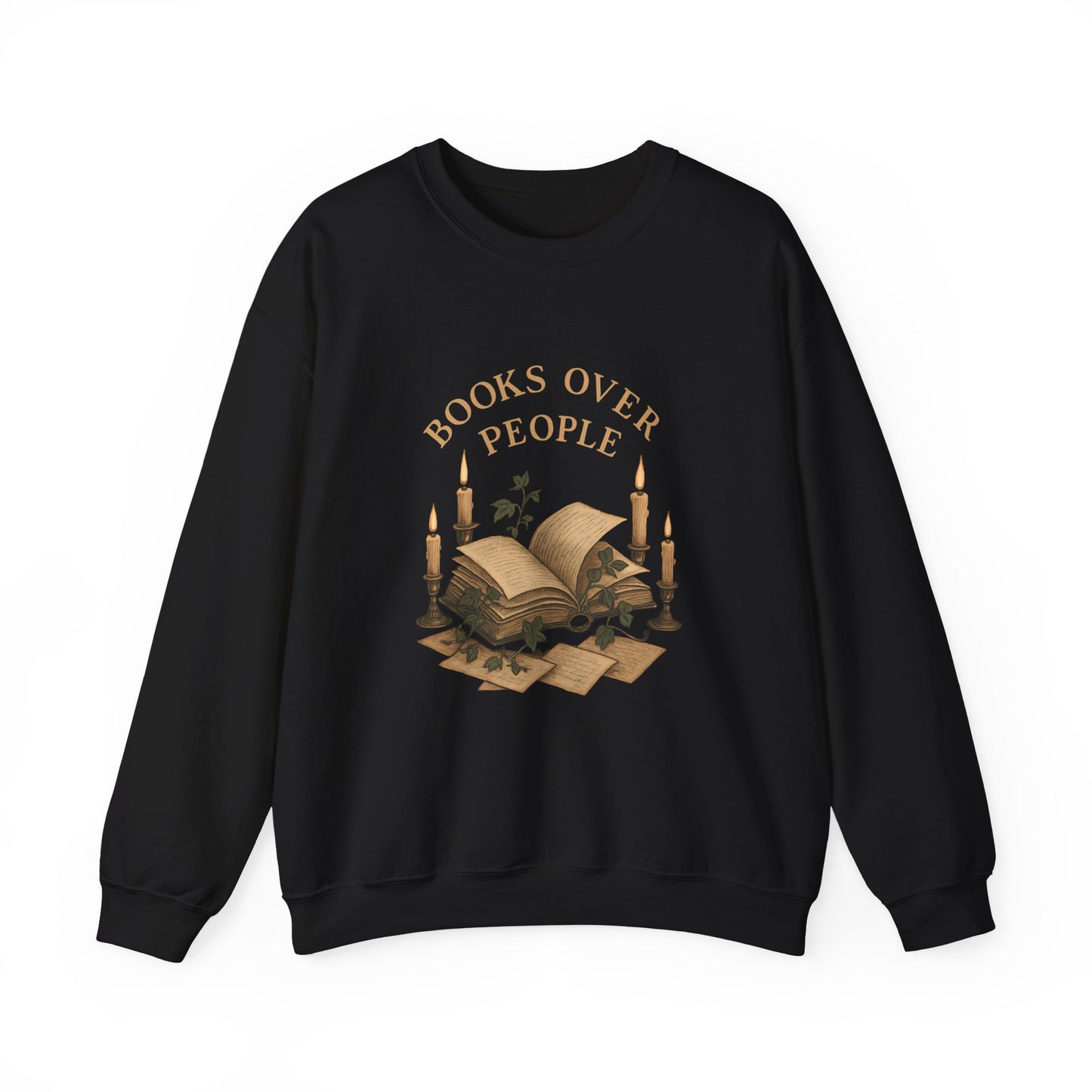 Books Over People Crewneck Sweatshirt