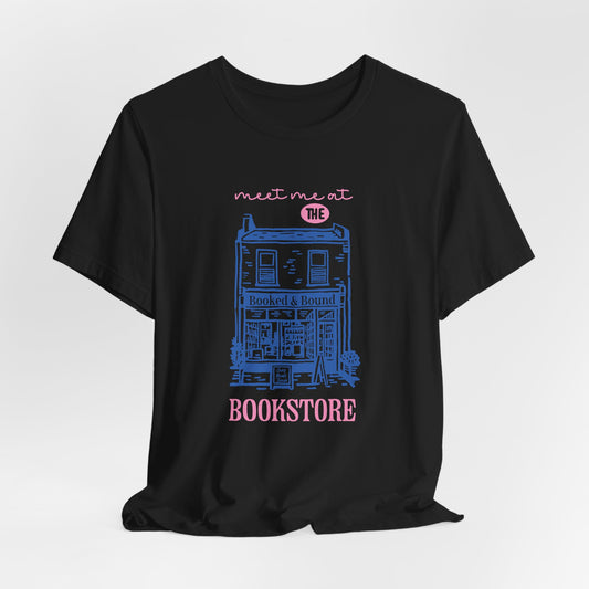 Meet Me at the Bookstore Vintage Bookshop T-Shirt