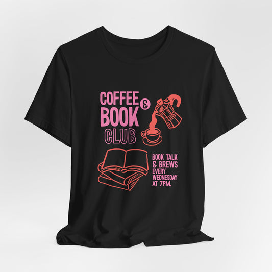 Coffee & Book Club Tee