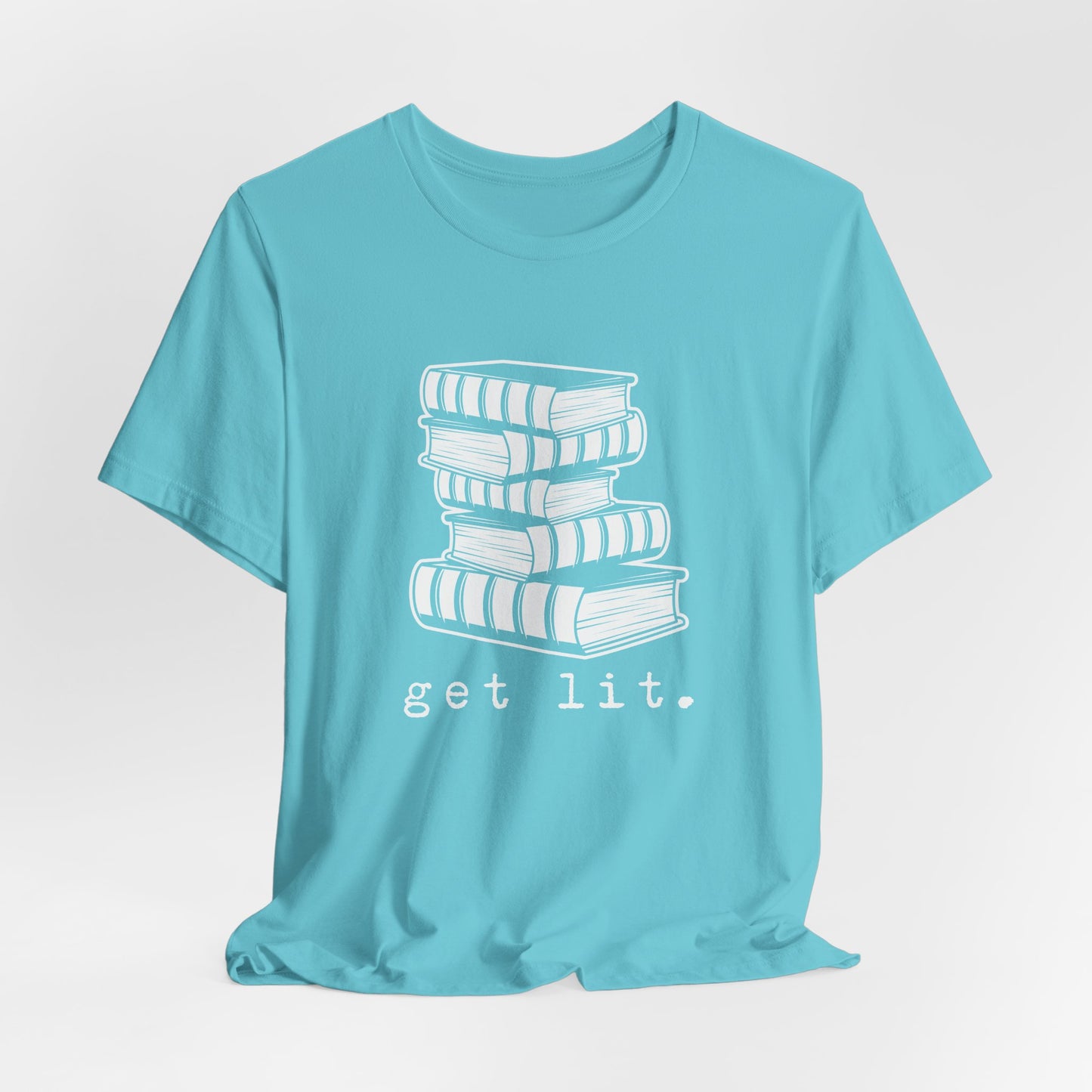 Get Lit Book Stack Tee